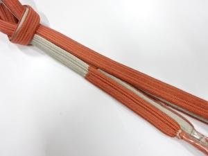 未使用品　正絹　手組帯締め